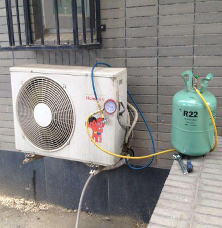 牡丹江市空调加氟